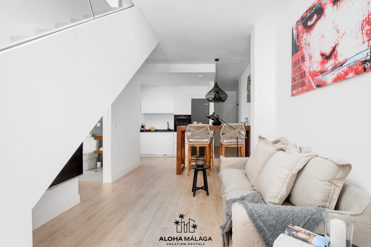 Апартаменти Luxury Duplex With Pool And Padel Court In Town Малага Екстер'єр фото