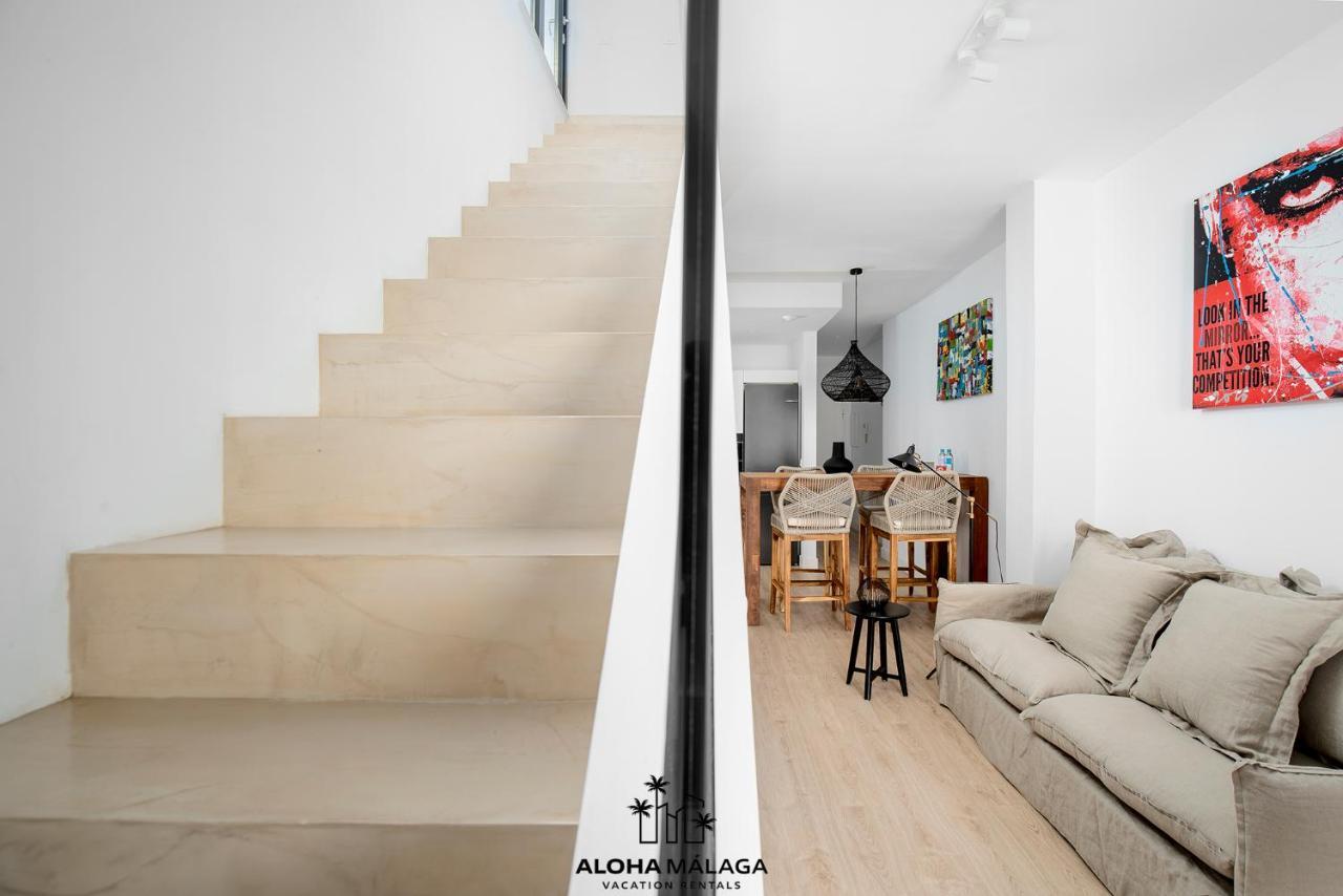 Апартаменти Luxury Duplex With Pool And Padel Court In Town Малага Екстер'єр фото