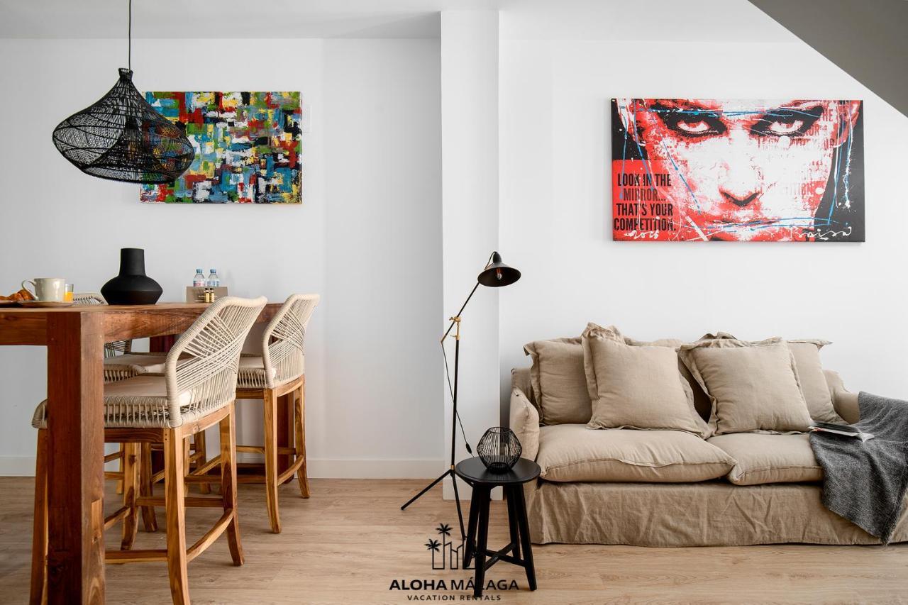 Апартаменти Luxury Duplex With Pool And Padel Court In Town Малага Екстер'єр фото