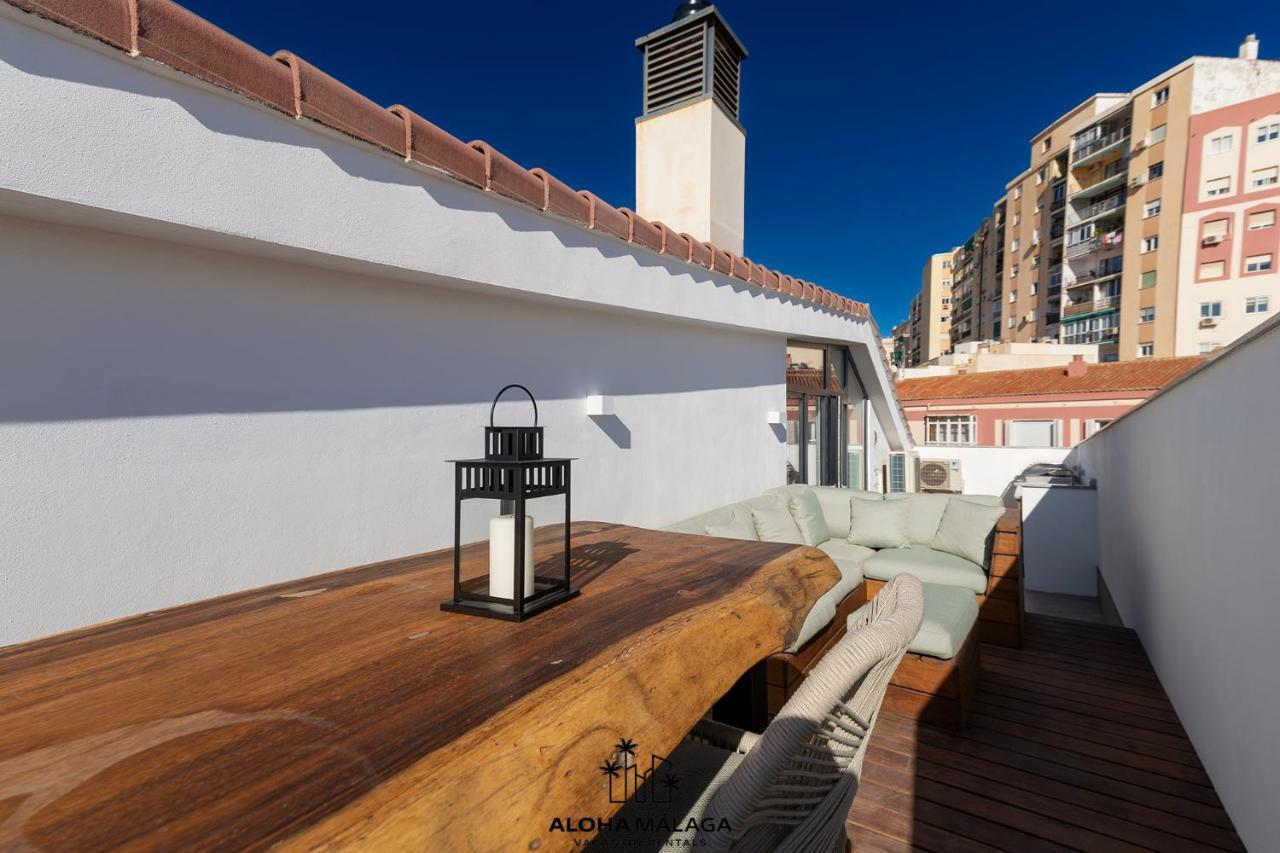 Апартаменти Luxury Duplex With Pool And Padel Court In Town Малага Екстер'єр фото