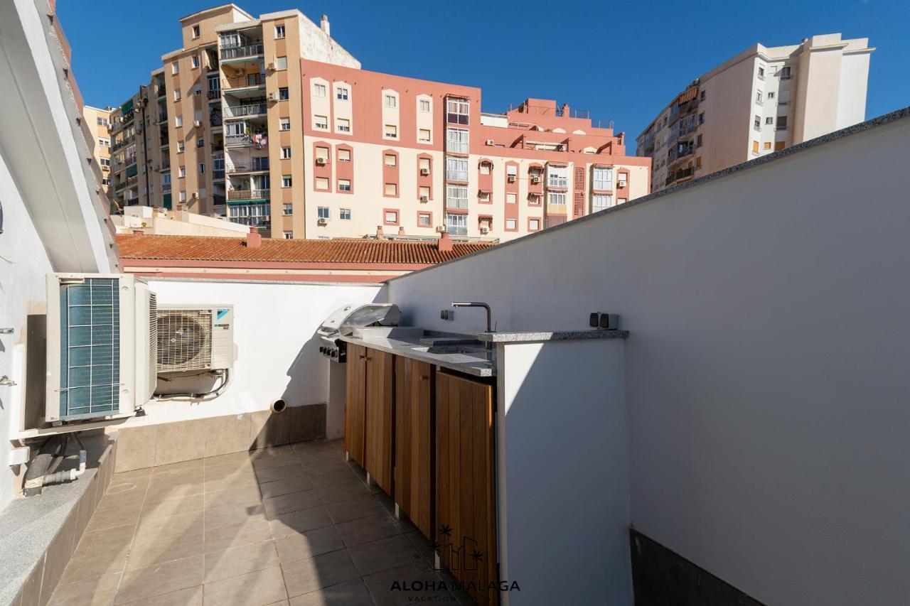 Апартаменти Luxury Duplex With Pool And Padel Court In Town Малага Екстер'єр фото